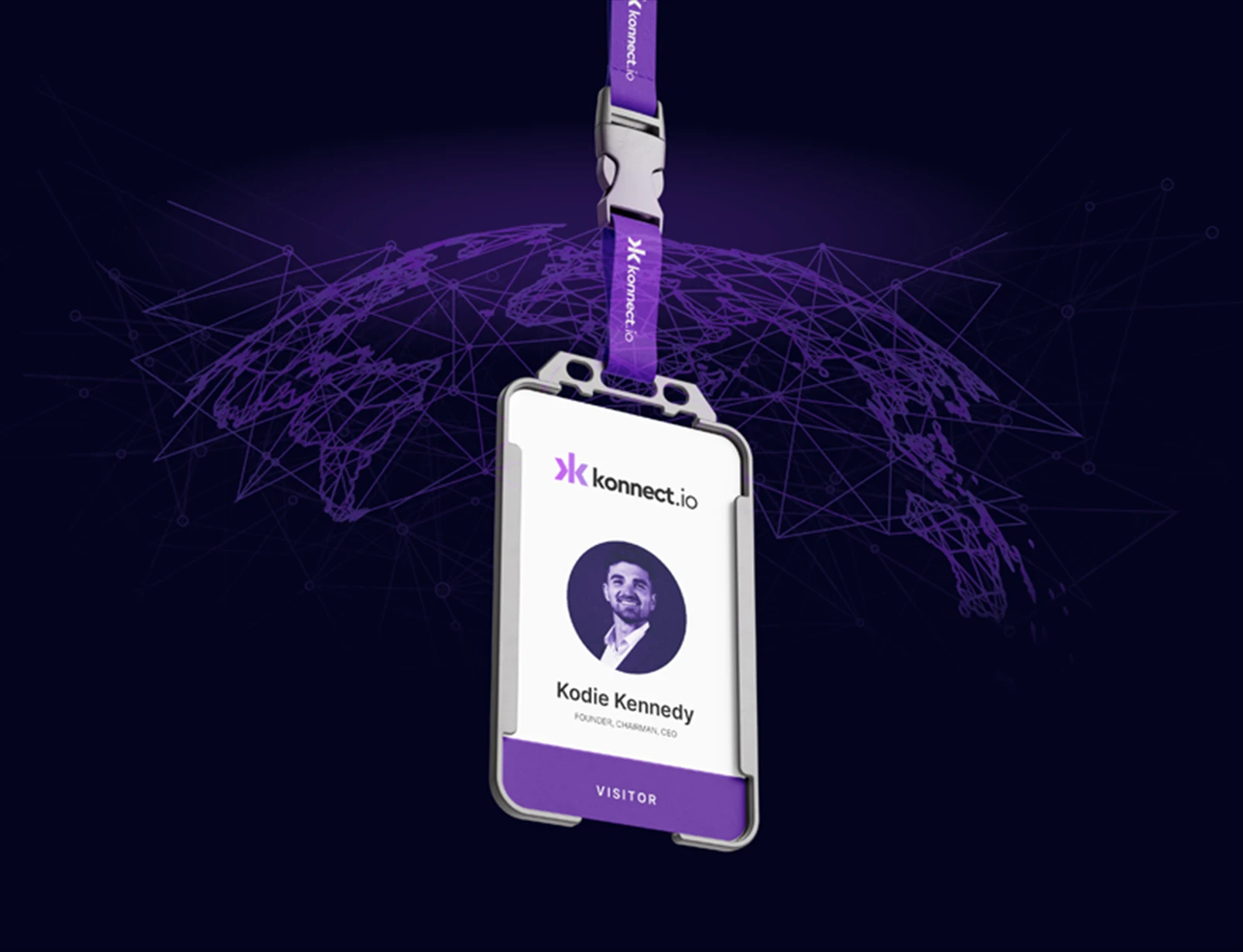 Konnect.io lanyard
