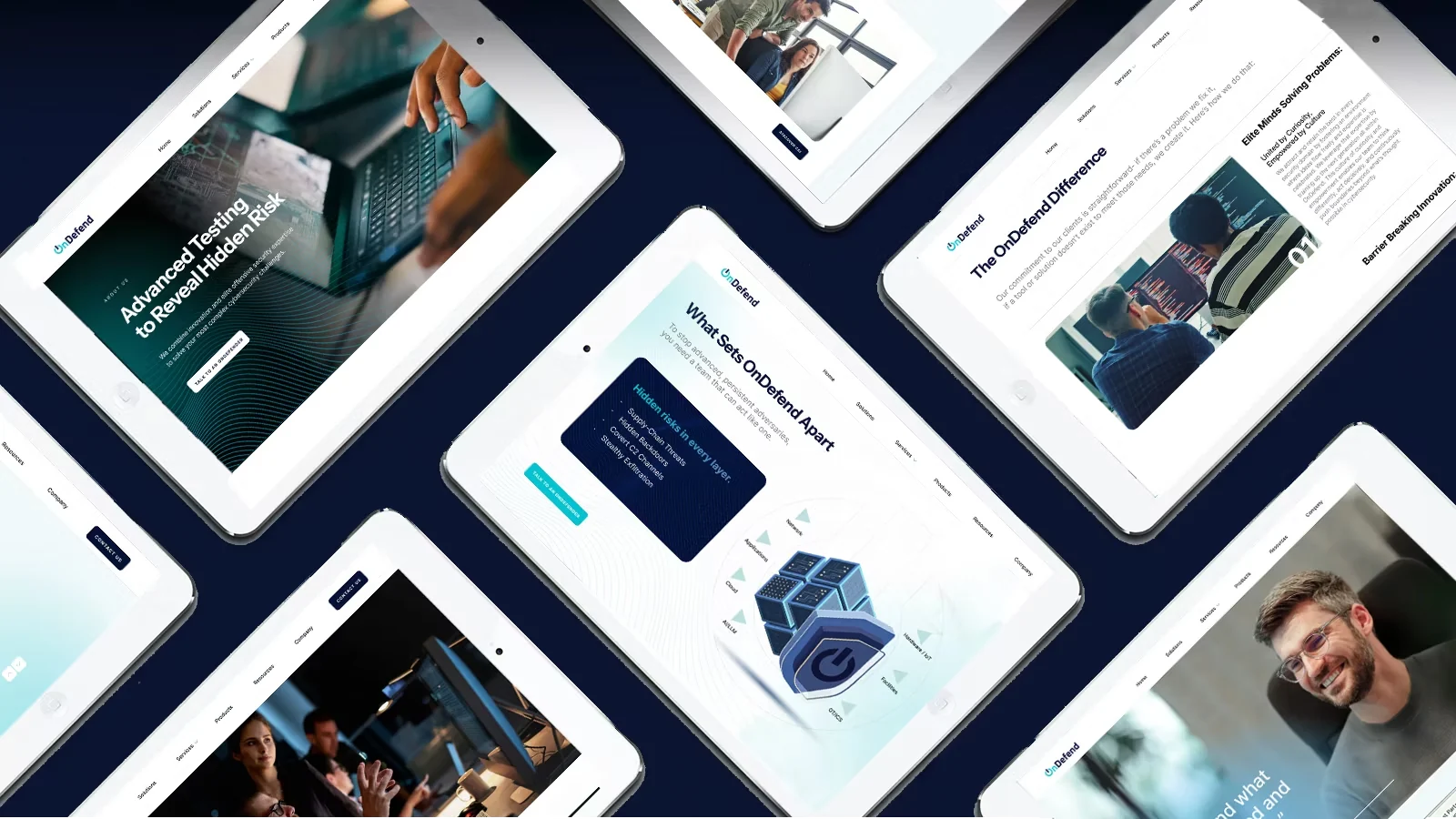 OnDefend brand application