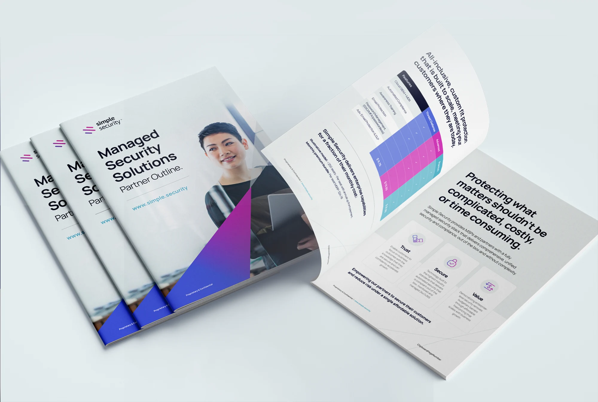 Simple Security brochures