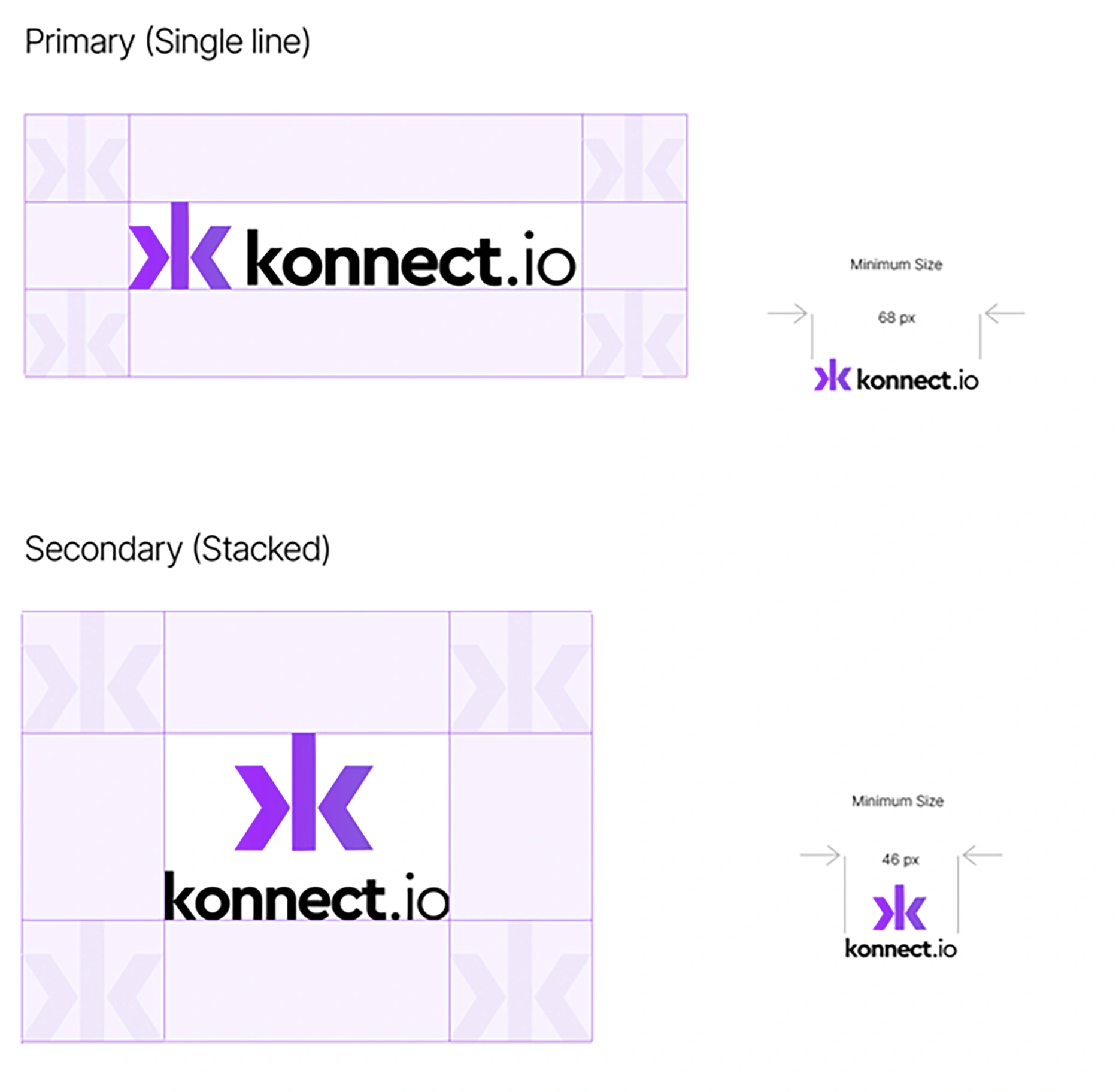 Konnect.io logo lockups